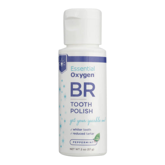 Essential Oxygen Whitening Tooth Polish - Mint - 2 Oz.