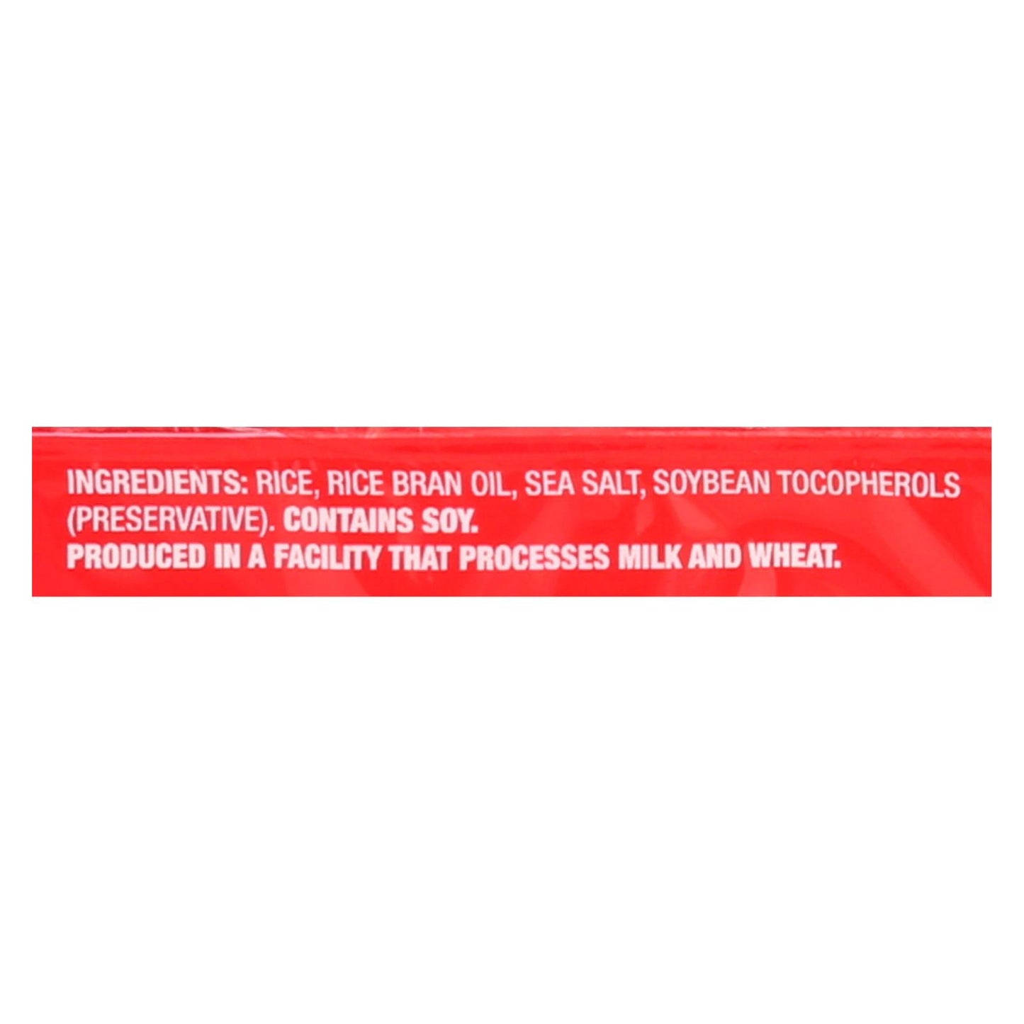 Ka'me Original Rice Crackers, 3.5 oz. Single Serve Pack, Pack of 12
