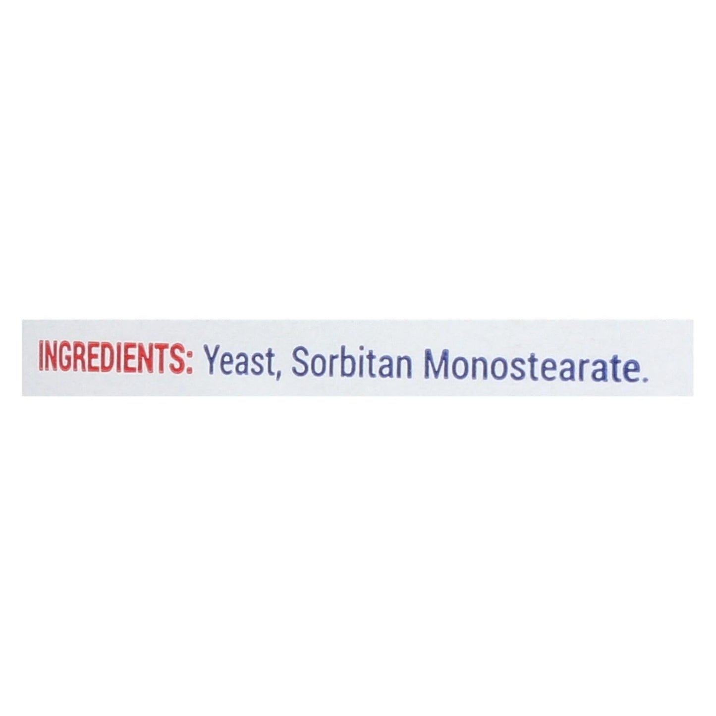 Red Star Nutritional Yeast - Active - Dry Yeast - Case Of 12 - 4 Oz