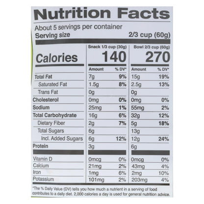 Jessica's Gluten-Free Pecan Almond Granola - Pack of 12 (11 Oz. Each)
