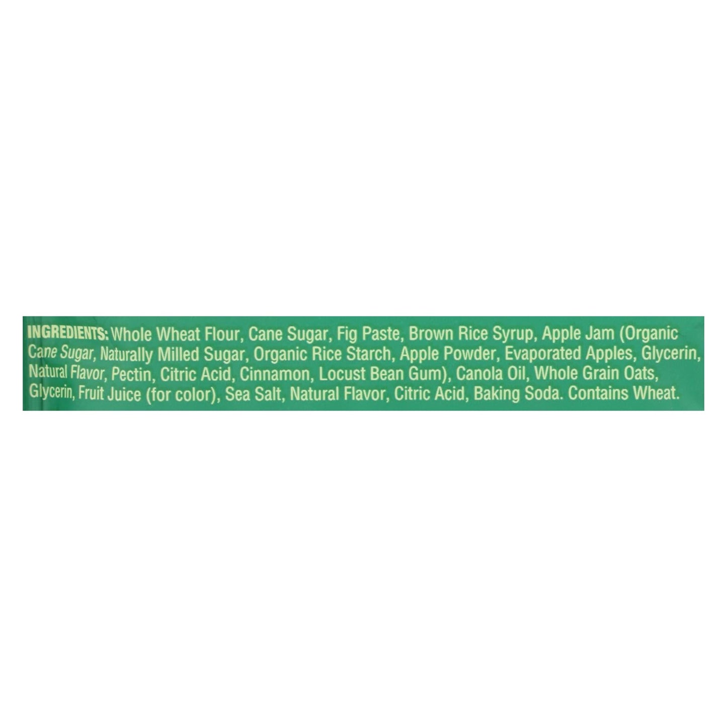 Nature's Bakery Whole Wheat Stone-Ground Apple Cinnamon Fig Bars, 12-Pack, 2 Oz