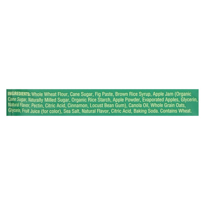 Nature's Bakery Whole Wheat Stone-Ground Apple Cinnamon Fig Bars, 12-Pack, 2 Oz
