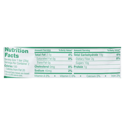 Nature's Bakery Whole Wheat Stone-Ground Apple Cinnamon Fig Bars, 12-Pack, 2 Oz