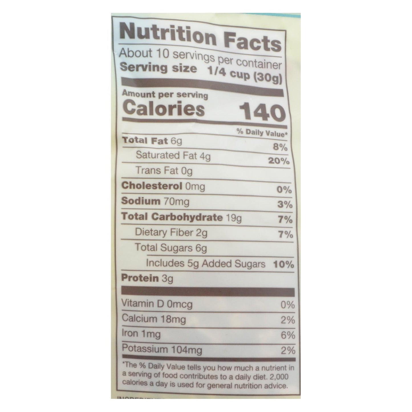 Bob's Red Mill Organic Lemon Blueberry Granola, Case of 6, 11 oz Bags