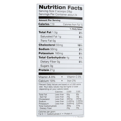 Tera's Whey Protein - RbGH Free, Bourbon Vanilla Flavor (24 Oz.)