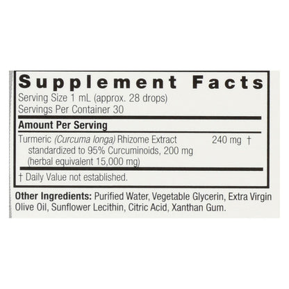 Nature's Answer Turmeric-3 Liquid, 1 Oz.
