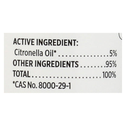 Quantum Research Buzz Away Insect Repellent Citronella Spray (6 Oz.)