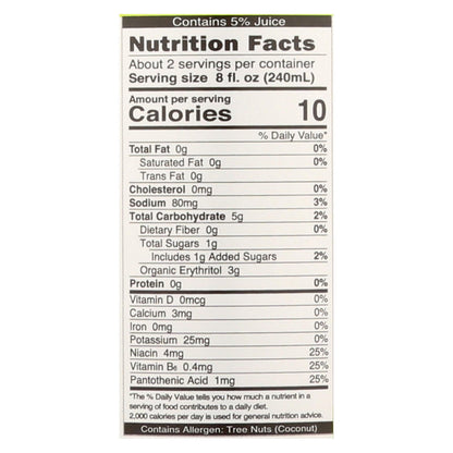 Roar Organic Watermelon-Cucumber Flavored Water, 18 Fl Oz (Pack of 12)