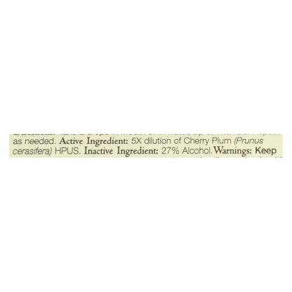 Bach Flower Remedies Cherry Plum Essence - 0.7 Fl Oz