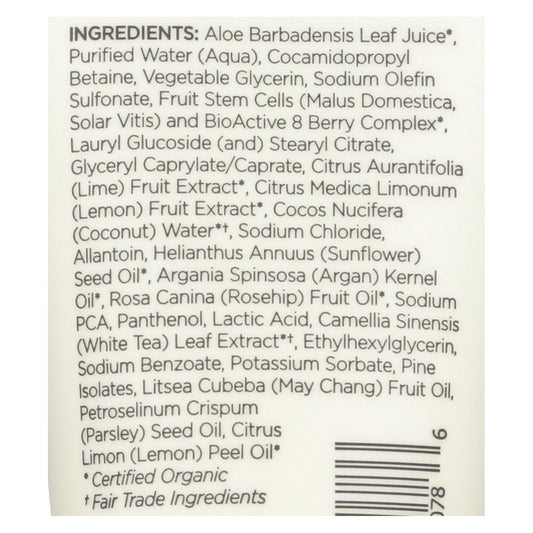 Andalou Naturals Shower Gel Citrus Sunflower Essential Oil Rich (Pack of 6) - 1.7 Fl Oz.