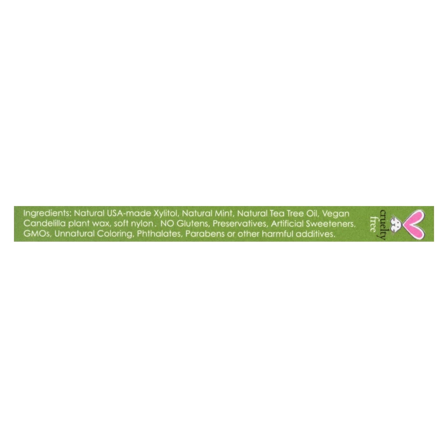 Radius Natural Xylitol Floss Sachets - Pack of 20