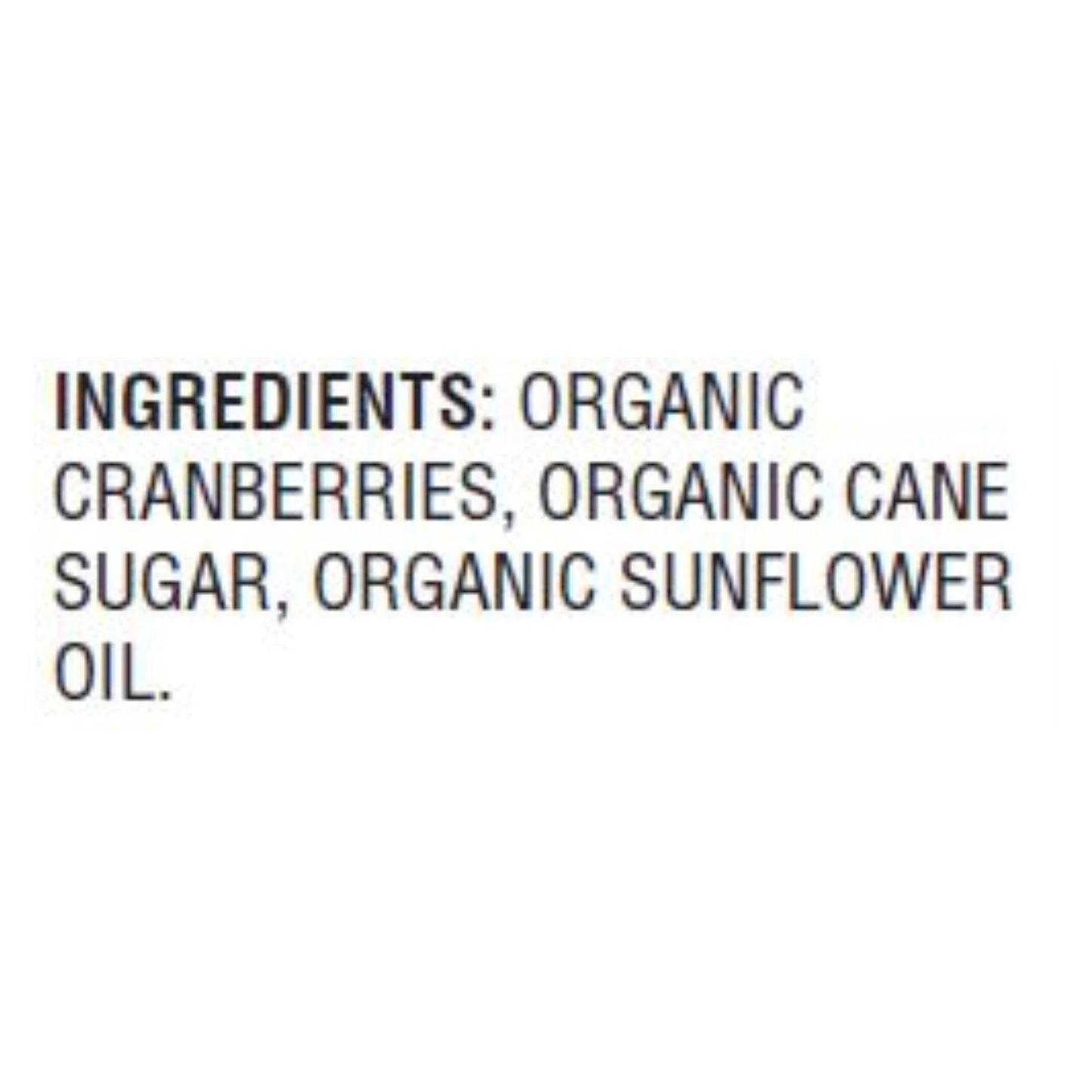Woodstock Organic Premium Quality Dried Sweet Cranberries (Pack of 8 - 5.25 Oz.)