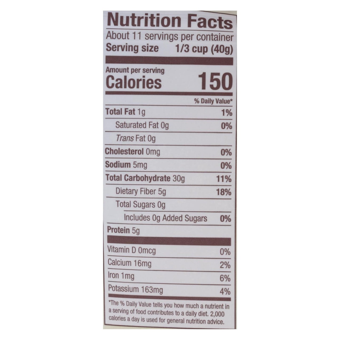 Bob's Red Mill 5 Grain Rolled Cereal, 16 oz, Pack of 4