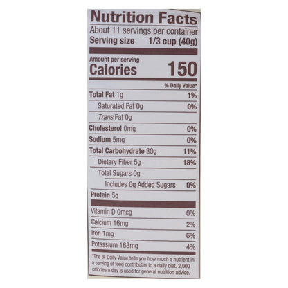Bob's Red Mill 5 Grain Rolled Cereal, 16 oz, Pack of 4