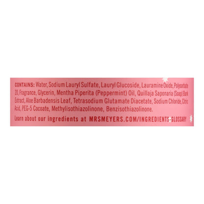 Mrs. Meyer's Clean Day Peppermint Liquid Dish Soap (6 x 16 Fl Oz)