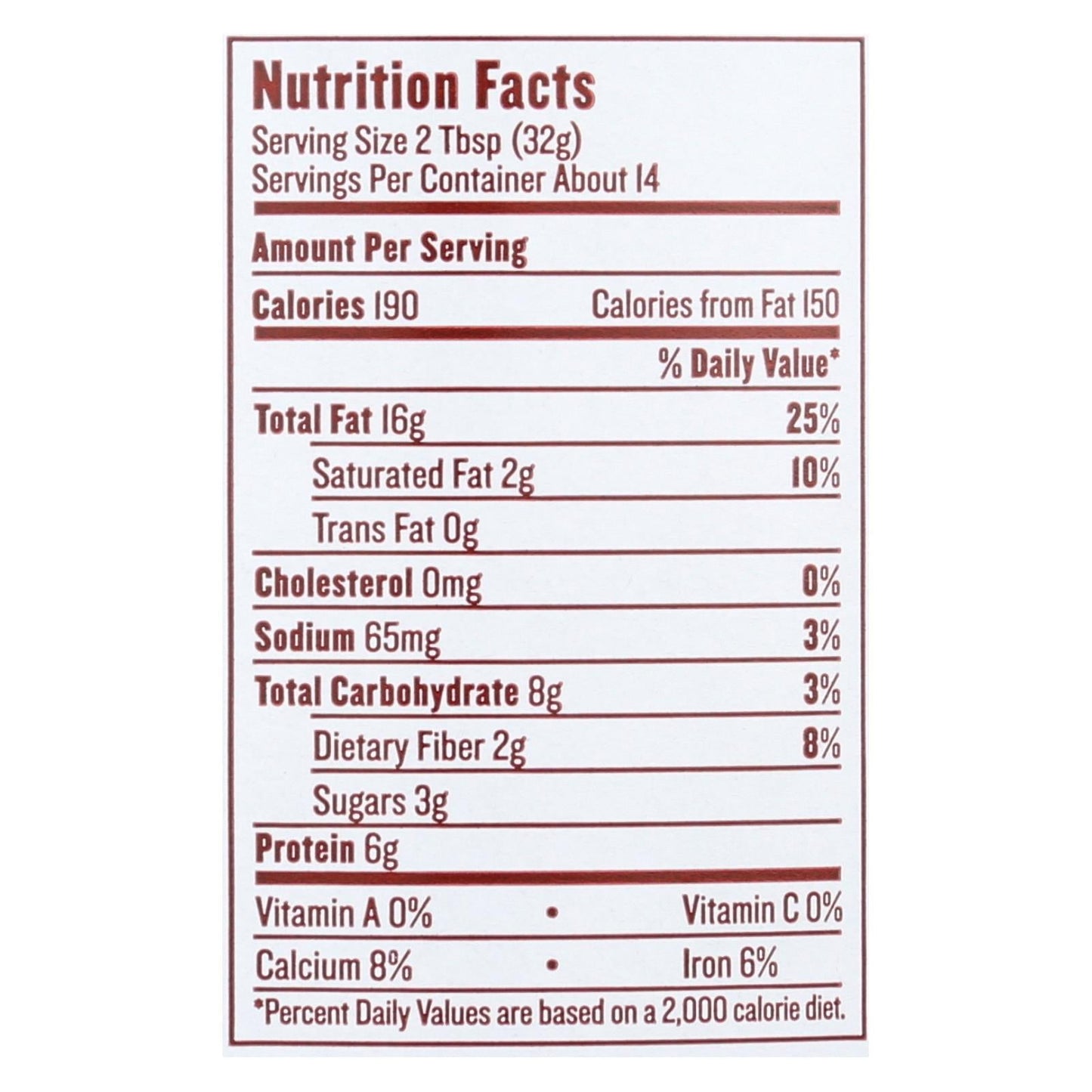Justin's Almond Butter, Maple, 16 Oz. (Pack of 6)
