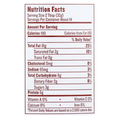 Justin's Almond Butter, Maple, 16 Oz. (Pack of 6)