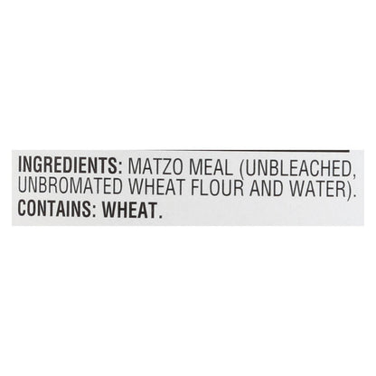 Manischewitz Matzo Meal, 16 Oz. (Pack of 12)