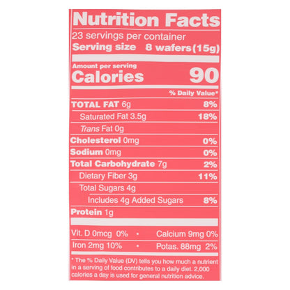 Guittard Organic Bittersweet Baking Wafers, 74% Cacao, 12 Oz. (Pack of 8)