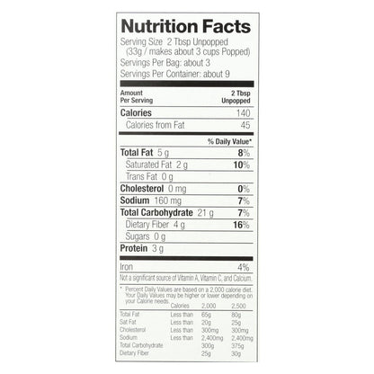 Black Jewell Microwave Popcorn 6-Pack: Natural, 10.5 Oz. Bags