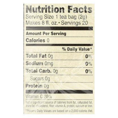 Celestial Seasonings Green Tea Honey Lemon Ginseng with White Tea (20 Tea Bags, Pack of 6)