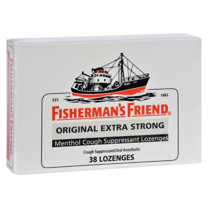 Fisherman's Friend Extra Strong Original Lozenges, 38 Lozenges - 1 Case