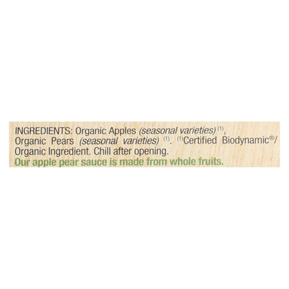 Natural Nectar Brittany Apple Sauce, 22.2 Oz. Pack of 6