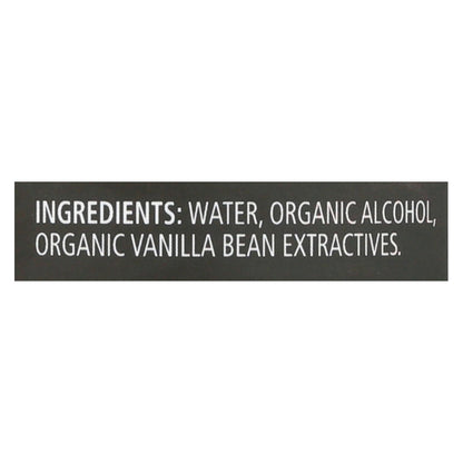 Frontier Herb - Organic  Vanilla Extract, 8 Oz.