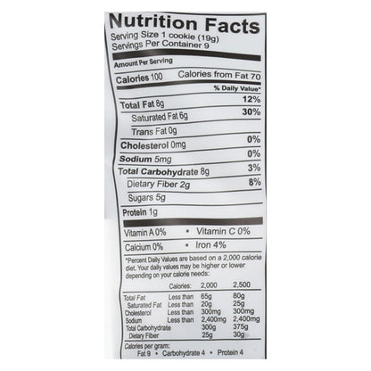 Emmy's Organics Dark Cacao Coconut Cookies (8 Pack, 6 Oz. Each)