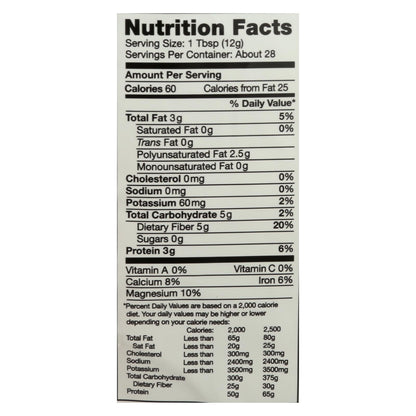 Nutiva Organic Milled Chia Seeds, 14 Oz.