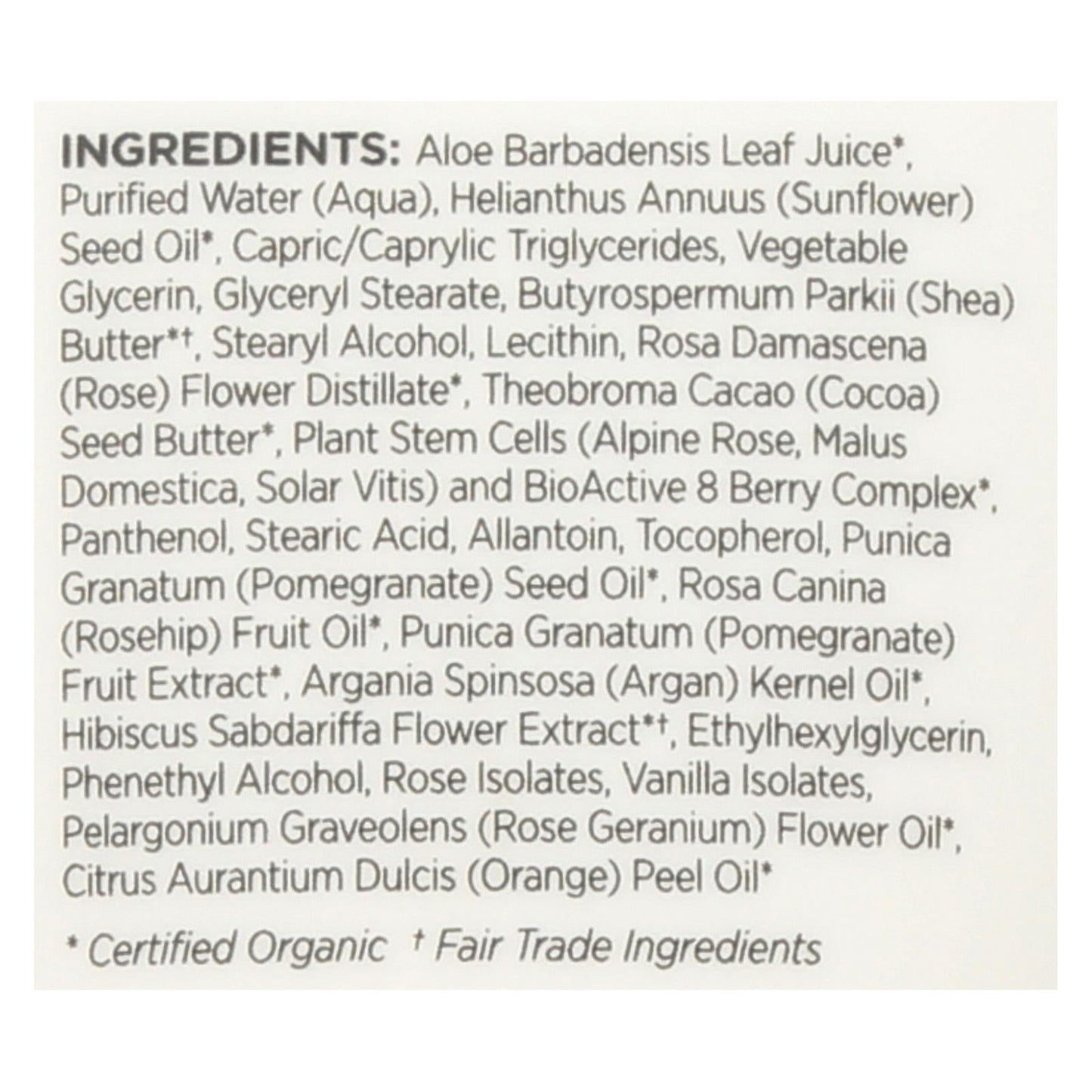 Andalou Naturals Body Butter, 8 Oz Symphony of 1000 Roses