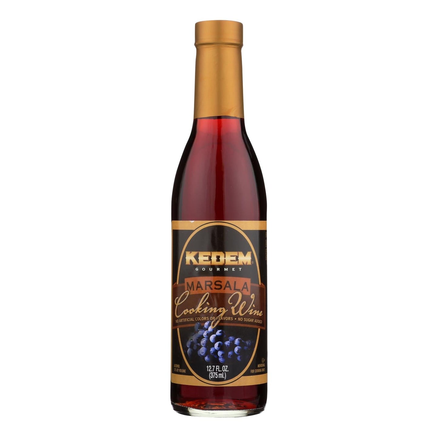 Kedem Cooking Wine Marsala, Case of 12 - 12.7 fl. oz.