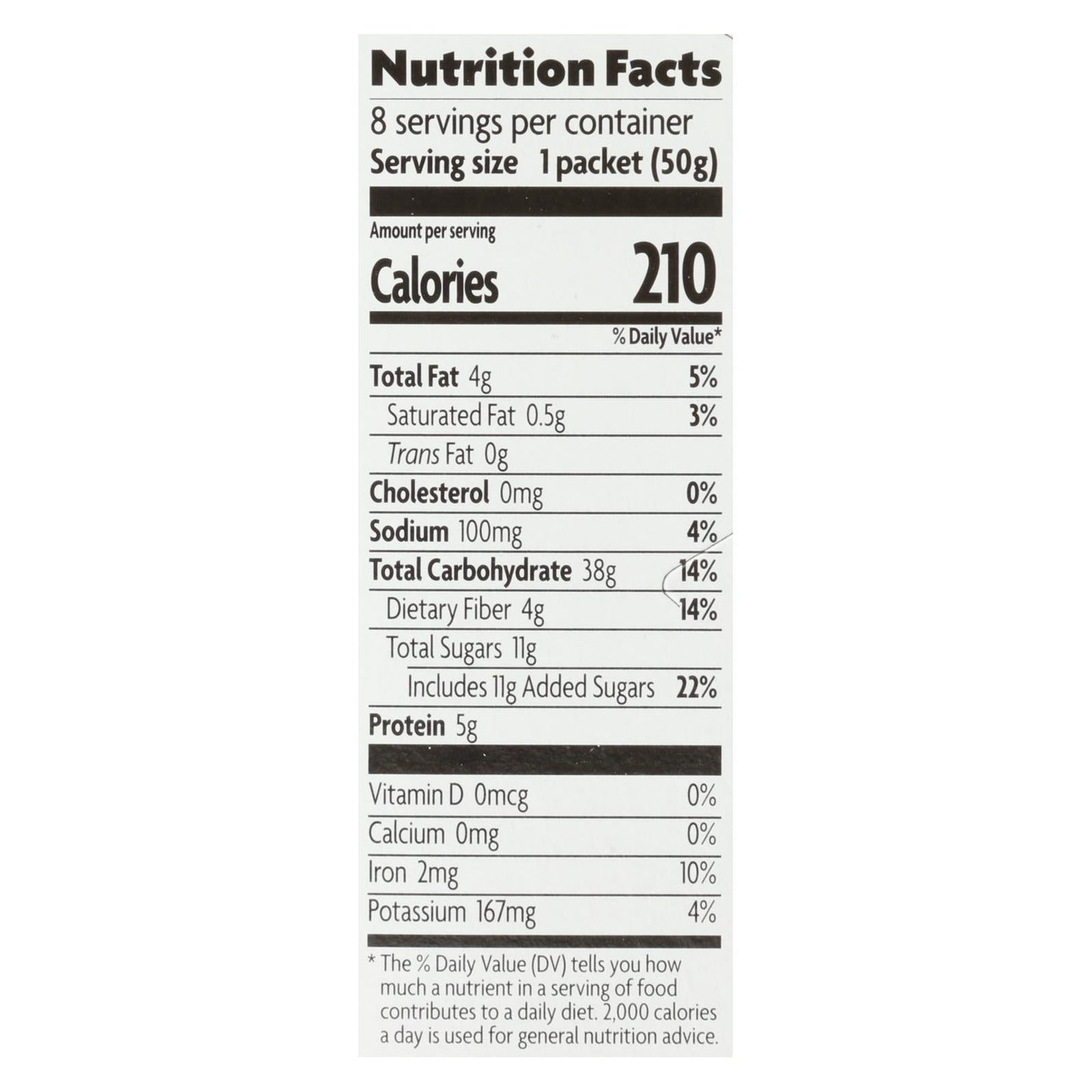 Nature's Path Maple Nut Hot Oatmeal, 6 Pack, 14 Oz Bags