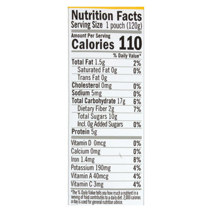 Noka Pineapple Strawberry Smoothie, 4.22 oz, Pack of 6