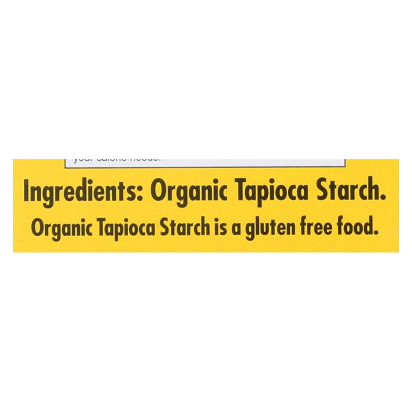 Organic Tapioca Starch by Let's Do Organics (Pack of 6)