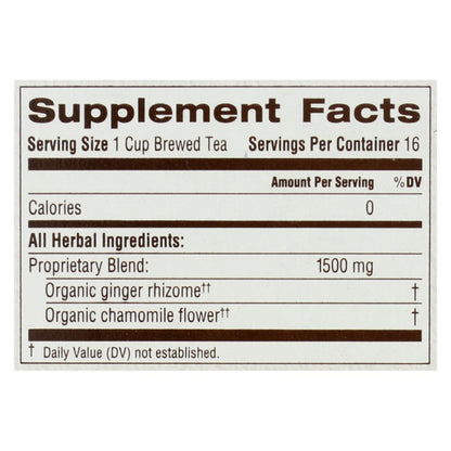 Traditional Medicinals Organic Golden Ginger Tea (6-pack)