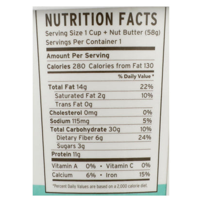 Purely Elizabeth Organic Oat Cup Protein Vanilla Pecan (12 Pack - 2 Oz.)