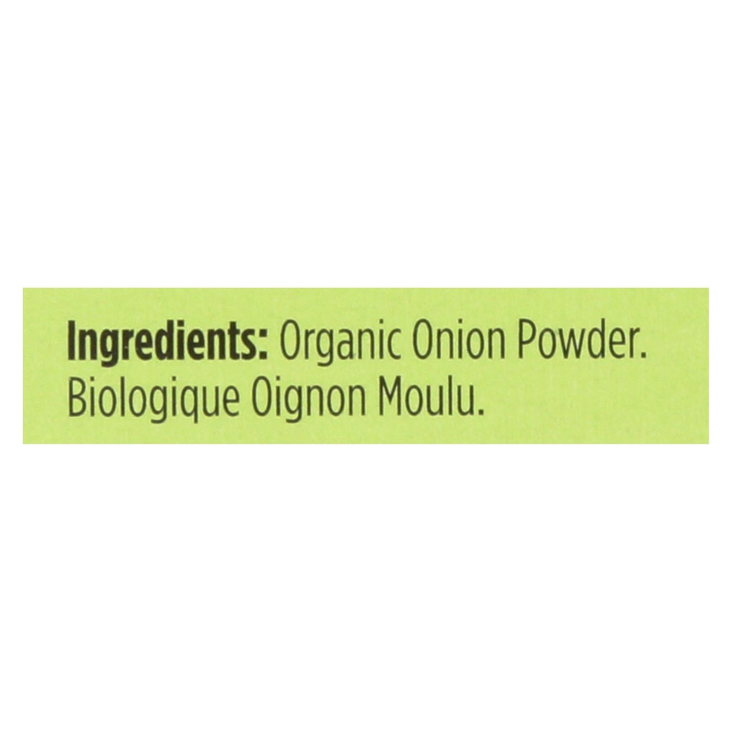Spicely Organics Premium Organic Onion Powder | Pack of 6 | 0.4 Oz. Each