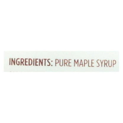 Butternut Mountain Farm Maple Syrup Amber Grade A (Pack of 24) - 8 Fl Oz.
