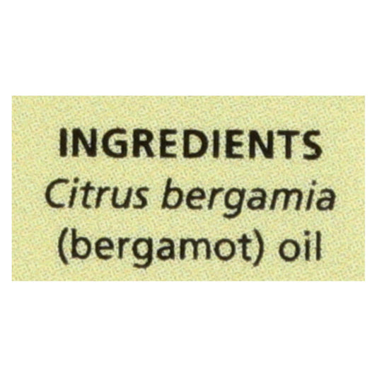 Aura Cacia Pure Bergamot Essential Oil, 0.5 Fl Oz