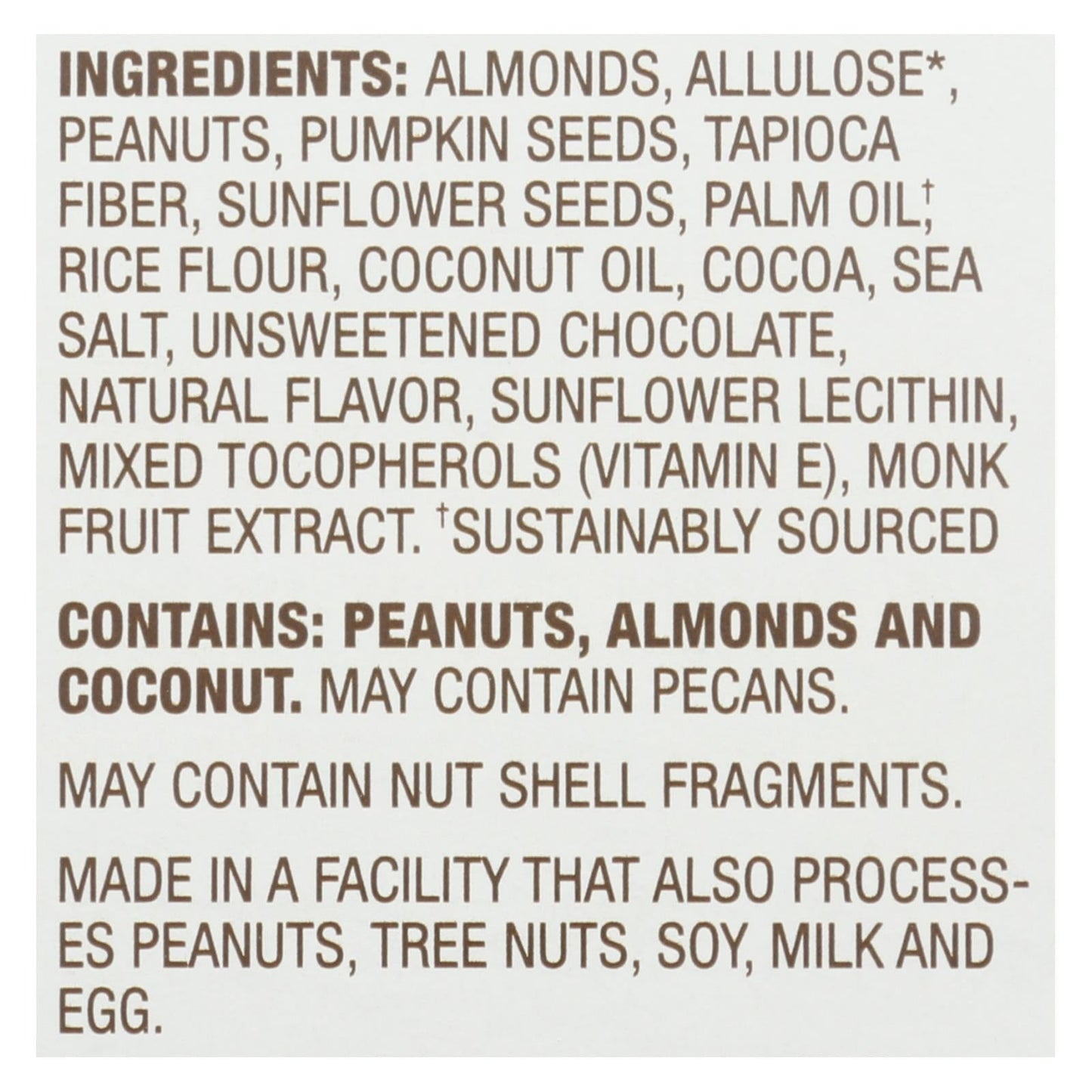 Munk Pack Keto Nut & Seed Bar, Sea Salt Dark Chocolate, 1.23 Oz., 12-Pack