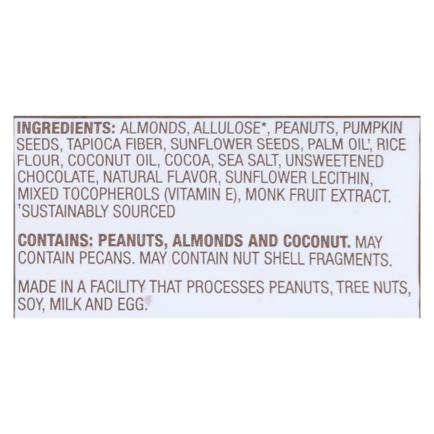 Munk Pack Keto Nut & Seed Bar, Sea Salt Dark Chocolate, 1.23 Oz., 12-Pack