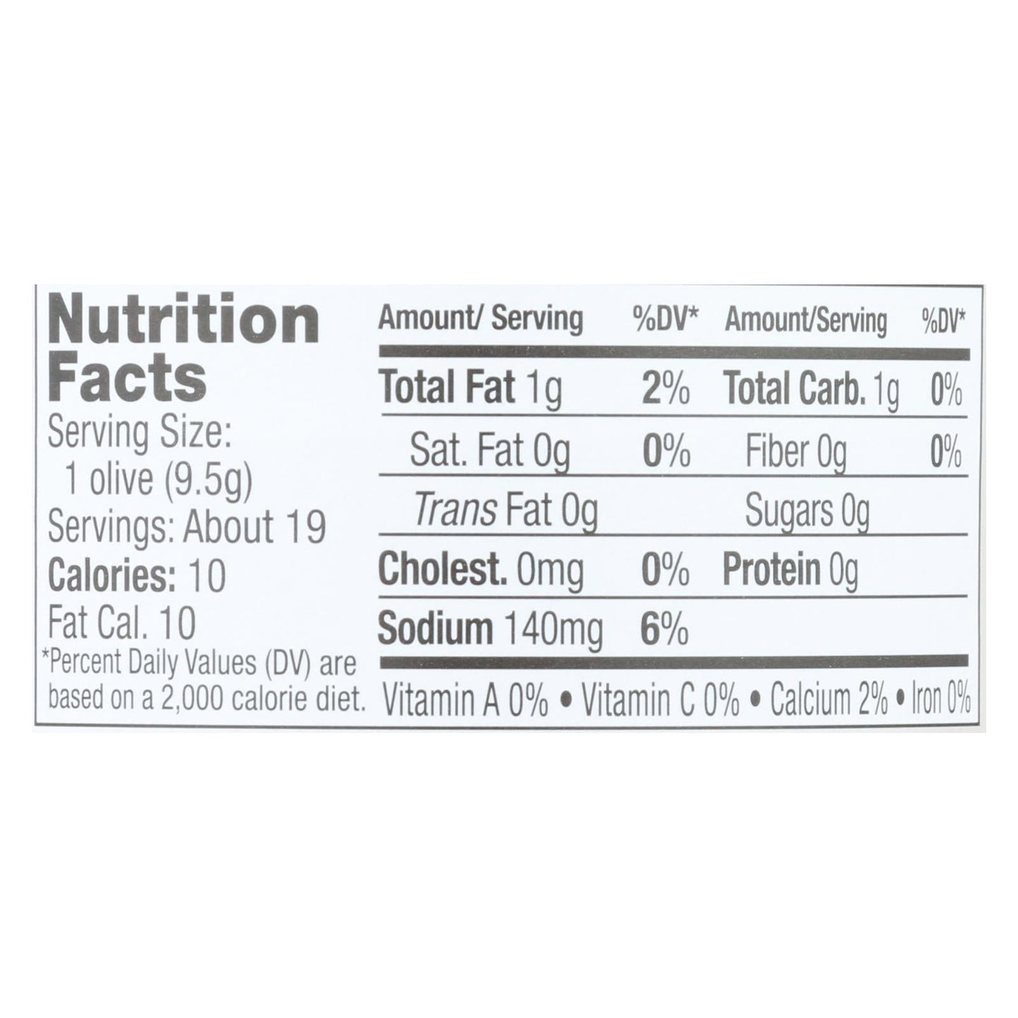 Jeff's Natural Garlic-Stuffed Olives - 6-Pack Case (7.5 oz. Each)