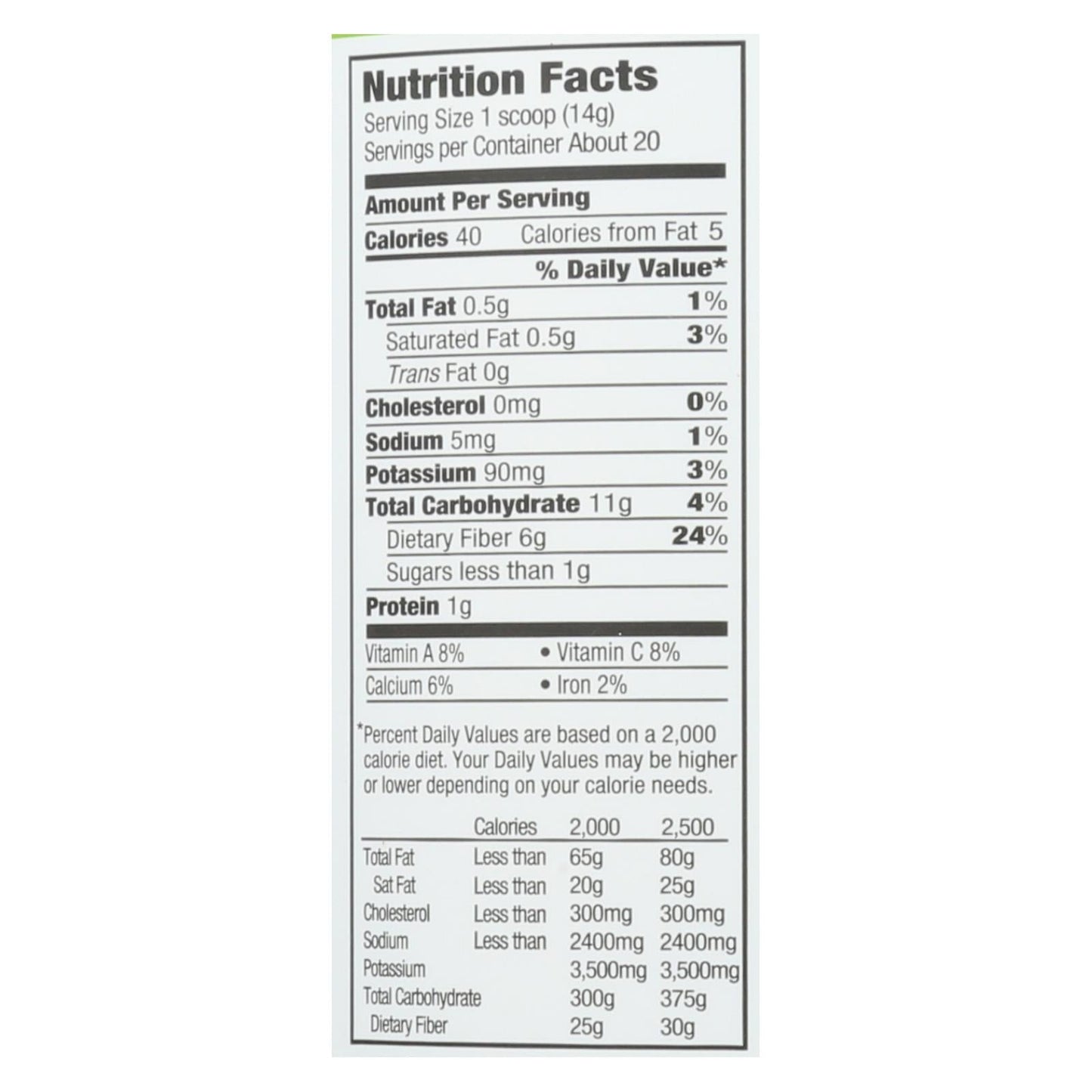 Orgain Organic Superfoods Powder, 0.62 Lb.