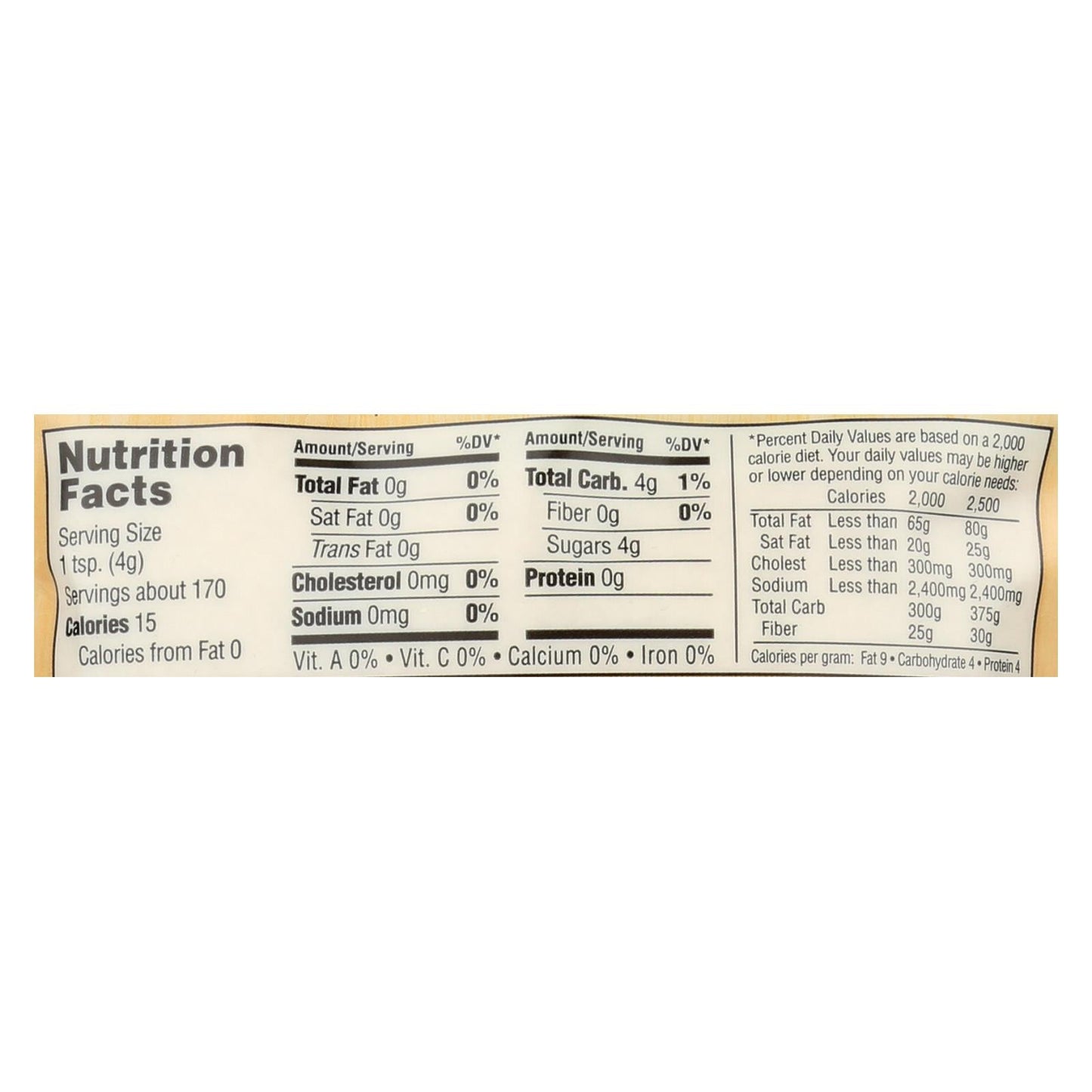 Woodstock Organic Pure Cane Sugar, 12 x 24 Oz Bags