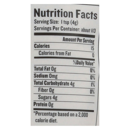 Organic Madhava Coconut Sugar 16 Oz. (Pack of 6)