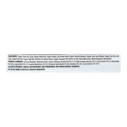 CLIF BAR Oat Raisin Walnut Organic Energy Bar - 2.4 oz. - (Pack of 12)