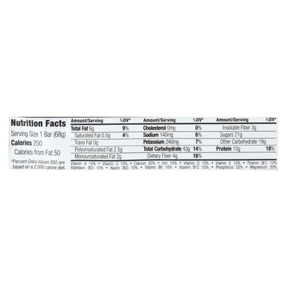 CLIF BAR Oat Raisin Walnut Organic Energy Bar - 2.4 oz. - (Pack of 12)