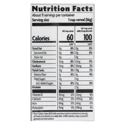 Nature's Path Organic Rice Puffs Cereal, 6 oz, Pack of 12