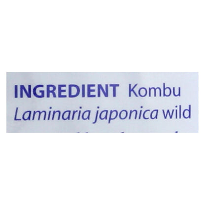 Eden Foods Kombu Sea Vegetable Wild Hand Harvested 2.1 oz (Pack of 6)
